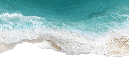 Ocean Wave Breaking on Shore