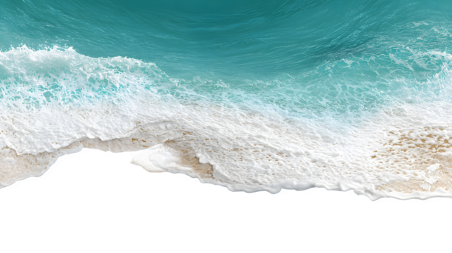 Ocean Wave Breaking on Shore