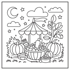 Autumn Coloring Pages