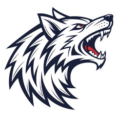 wolf head mascot