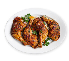 grilled chicken leg pieces