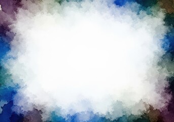 Fototapeta premium Photo of abstract watercolor paint texture background isolated on white background