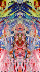 Abstract art background . Hand painting artwork on canvas .