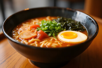 Authentic Japanese Ramen Bowl