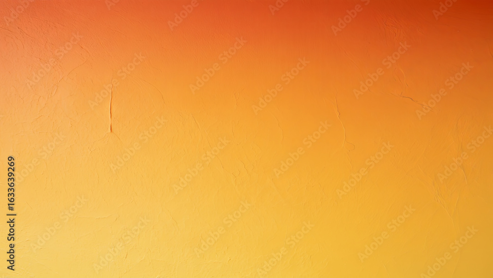 Poster a captivating gradient blends orange and yellow hues, creating a warm background reminiscent of a su
