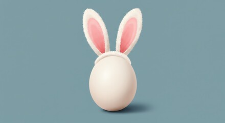 Obraz premium easter bunny with egg