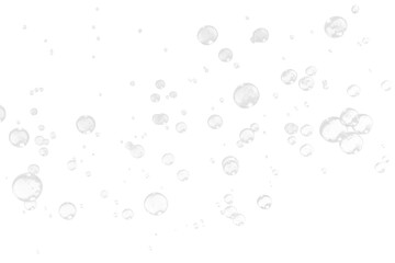 PNG water bubble effect, transparent background