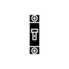 One pole power breaker icon
