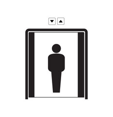 elevator button icon	