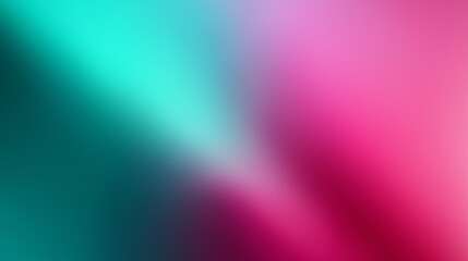 Obraz premium Abstrakter Farbverlauf in Türkis und Pink für moderne Designhintergründe und digitale Medien