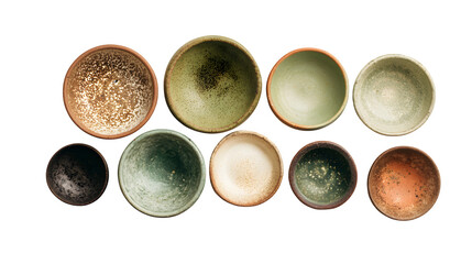 Rustic Ceramic Bowls Collection