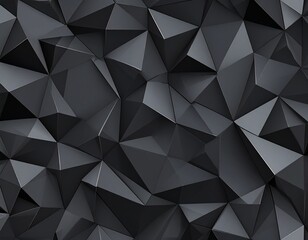 Obraz premium Dark Abstract Polygonal Geometric Texture