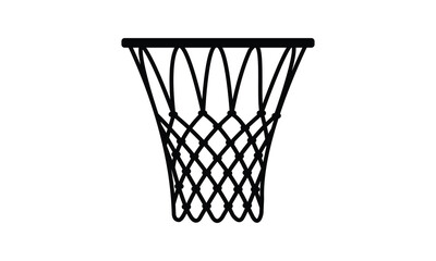 Basketball Hoop Net Vector and Clip Art