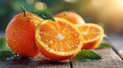 Fresh Orange Fruit, Juicy Citrus, Vitamin C Boost