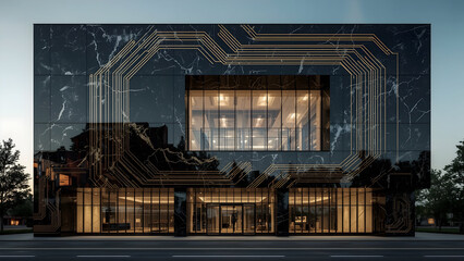 Obraz premium old house in the night