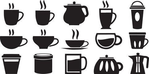 Isolated modern coffee mug, hot drink, beverage, ceramic cup, tea, kitchen decor, espresso, latte, cappuccino, stylish mug, cafe icon, breakfast mug, barista, home coffee, drinkware collection