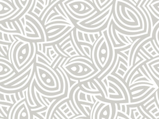Abstract Organic Mesh Seamless Pattern.