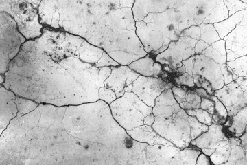 Obraz premium Concrete crack texture background grey wall structure pattern grunge on transparent background