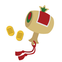 打ち出の小槌のイラスト
