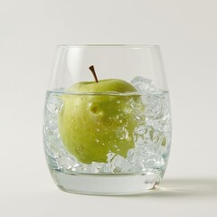 Refreshing Apple in Sparkling Ice