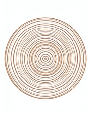 Intricate circular pattern design with concentric lines for modern decor or graphic projects.