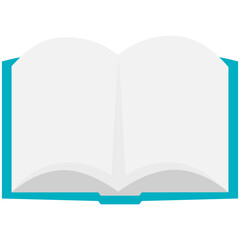 Open Book Illustration