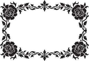 Elegant Floral Frame SVG Bundle
