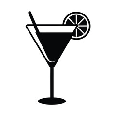 cocktail-glass, drink-icon, cocktail-silhouette, martini-glass, wine-glass, bar-glass, beverage-outline