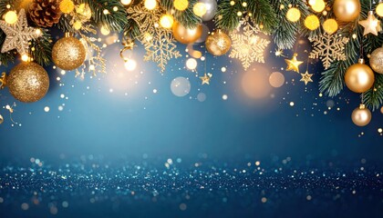 Festive holiday celebration winter wonderland digital background sparkling lights close-up view christmas spirit