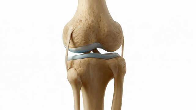 Human Knee Joint Anatomy Detail