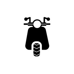 Motorcycle Scooter Front View Icon