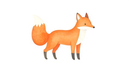 Obraz premium Cute fox illustration