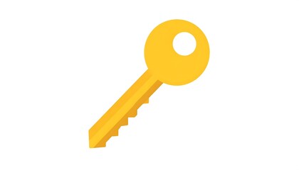 Golden key icon (3)