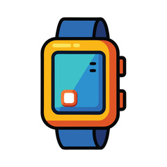 smart watch vector image on white background