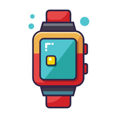 smart watch vector image on white background