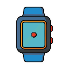smart watch vector image on white background