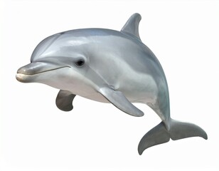 Fototapeta premium pictures of a dolphin on white isolated background