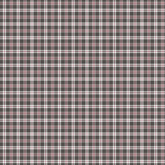 Seamless vintage blue and white checkered gingham pattern textile with a square plaid texture