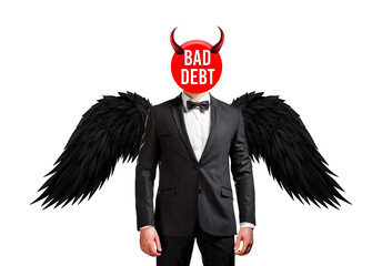 man in suit bad debit