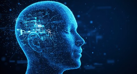 Obraz premium The Future of Artificial Intelligence and Human Cognition