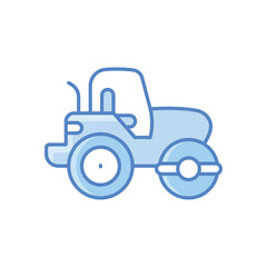 Asphalt Roller Icon vector