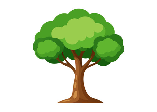 tree flat vector icon,tree vetor