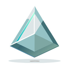 abstract triangle shape