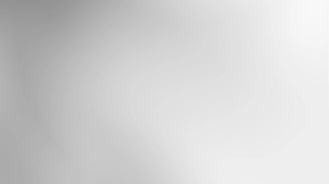A calming abstract background featuring a smooth gray silver gradient with subtle variations in light tones.