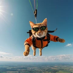 A Feline's Leap of Faith