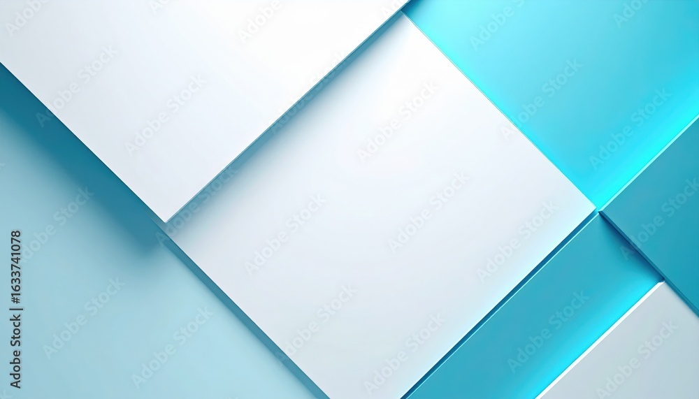 Poster dynamic abstract design elements creative studio digital art contemporary environment overhead viewp