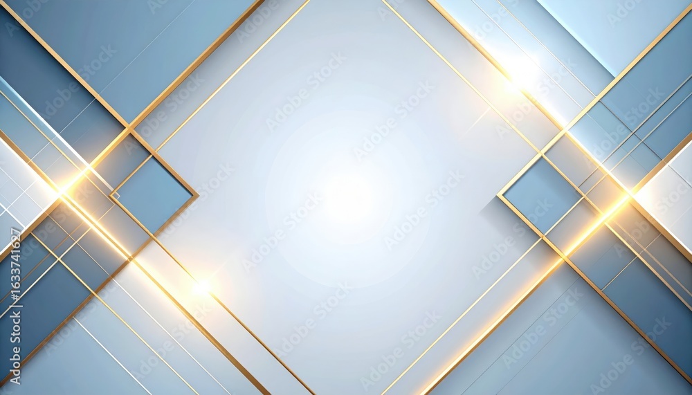 Aufkleber dynamic abstract background design featuring elegant geometric shapes and sparkles digital art studi