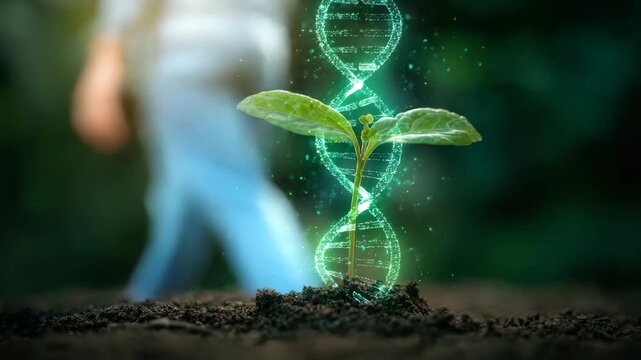 DNA and Earthworm in Soil