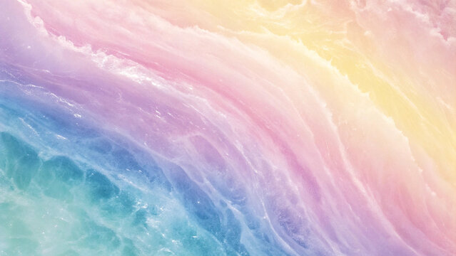 Sparkling pastel rainbow light on crystal glitter texture &ndash; magical abstract background JPG image