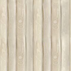 Obraz premium Pastel brown wooden planks watercolor seamless pattern. Vintage vertical rustic deck for farm or village natural designs. Rural hand drawn repeat background